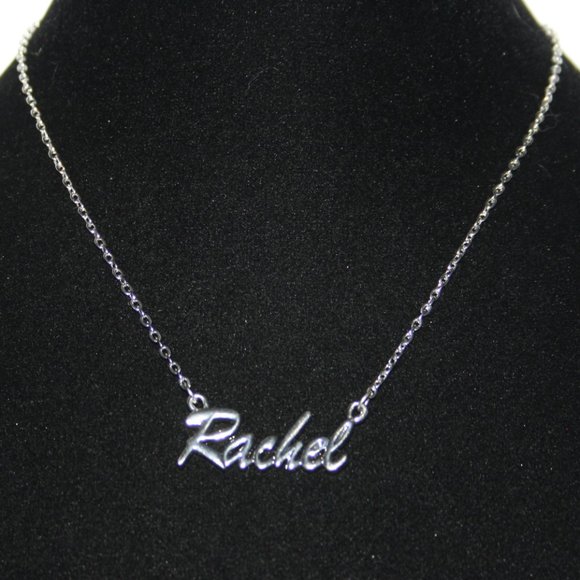 Stunning like new Silver Rachel necklace 17"